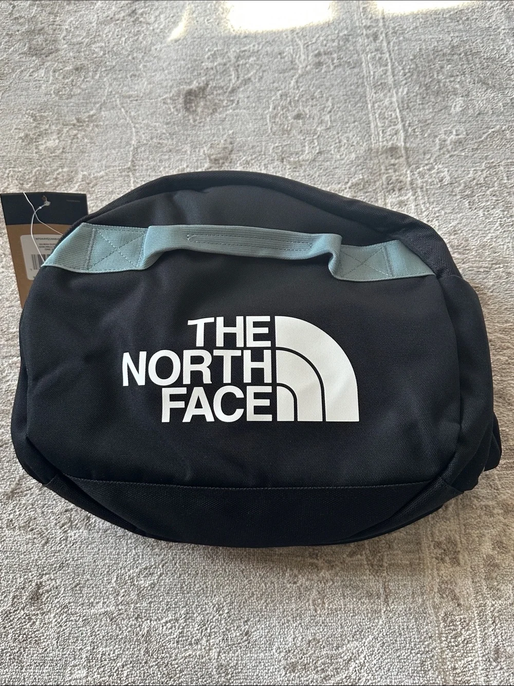 The North Face Medium Gilman Duffel. Goblinblue/Black. 71 liters. 25”x14”x14”